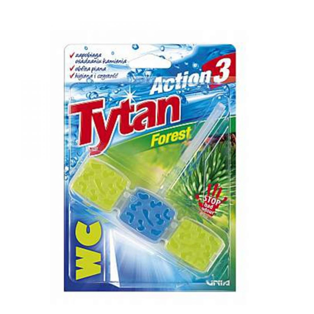Туалетний ароматизатор 45г Лісовий 53240 TYTAN