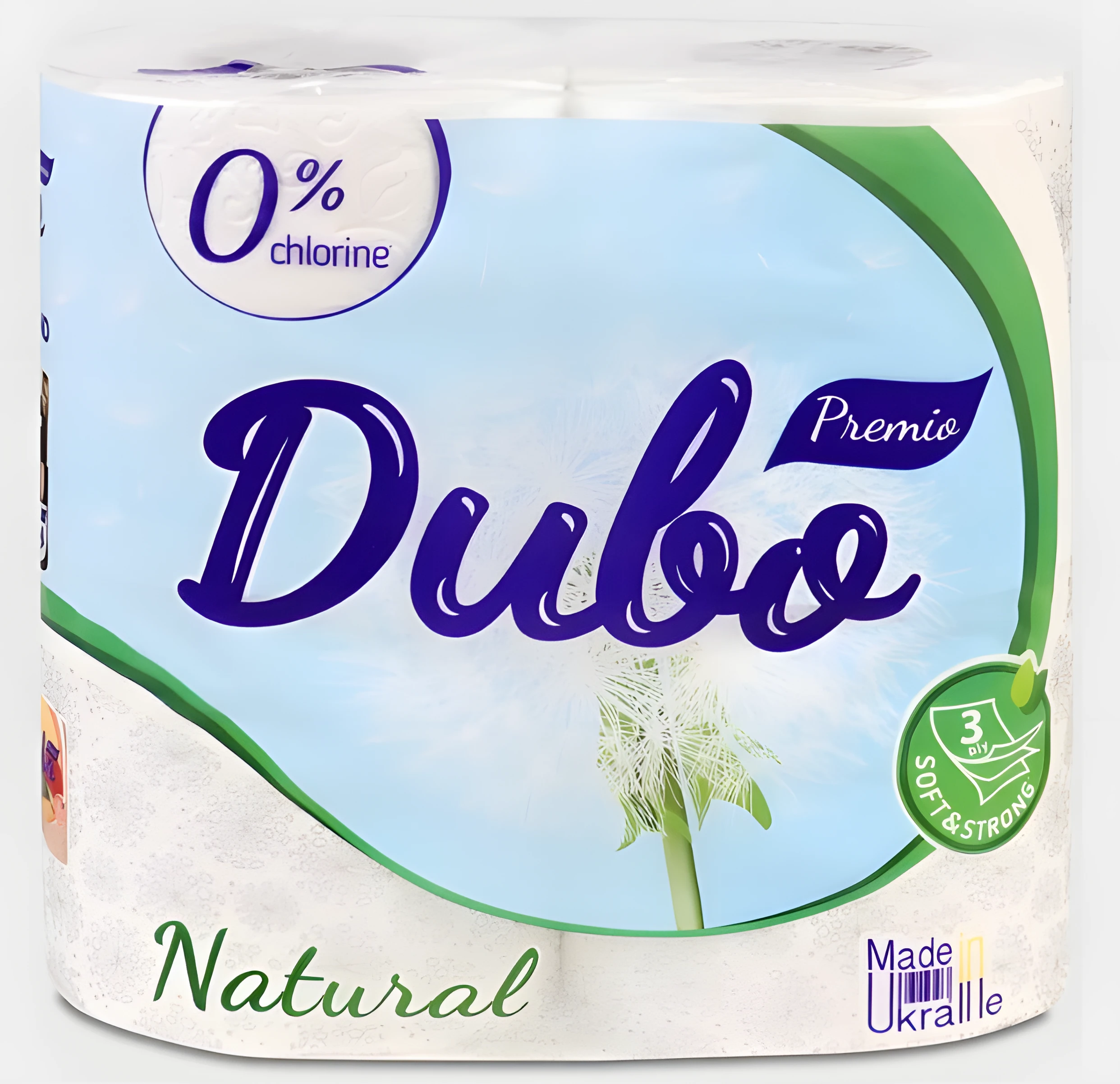 Туалетний папір Диво Premio Naturale 3-х шаровий