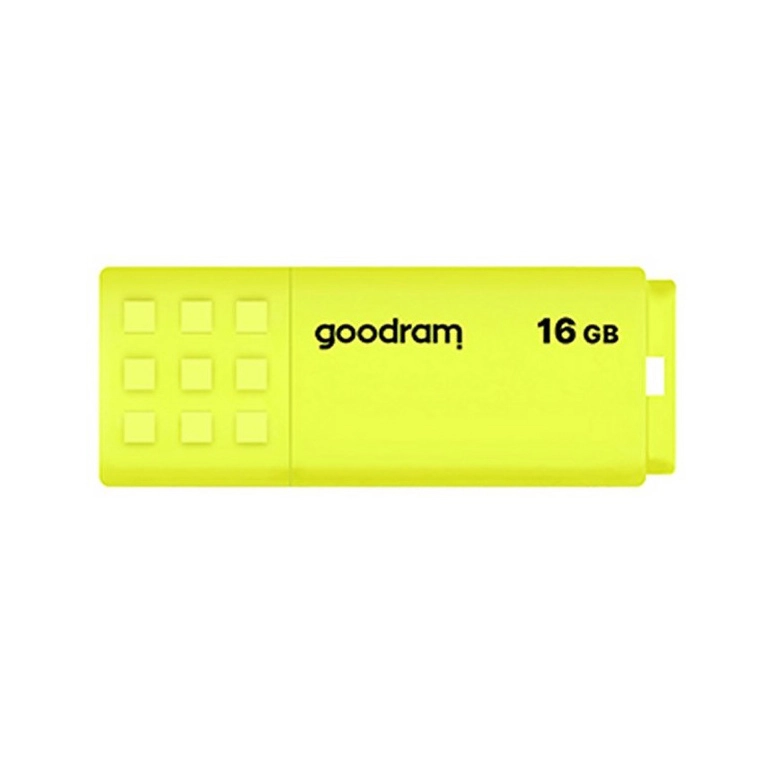 USB флеш накопичувач 16Gb GOODRAM UME2 16GB Жовтий (UME2-0160Y0R11) — фото 2