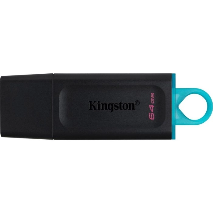 USB флеш накопитель Kingston 64GB DataTraveler Exodia Black/Teal USB 3.2 — фото 2