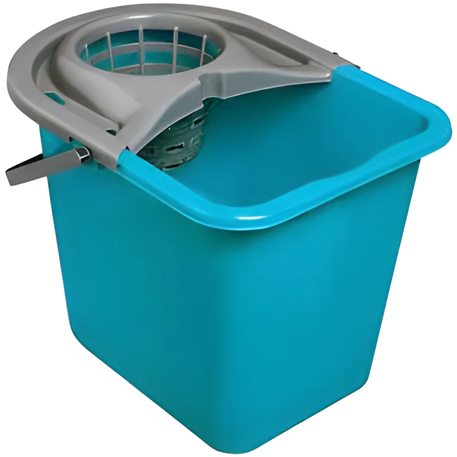 Відро пластикове York з віджимом прямокутне 14л — фото 2