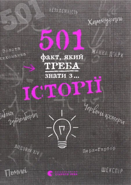 501 факт, який треба знати з... історії