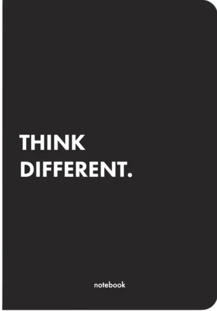 Блокнот «Think Different» (чорний)