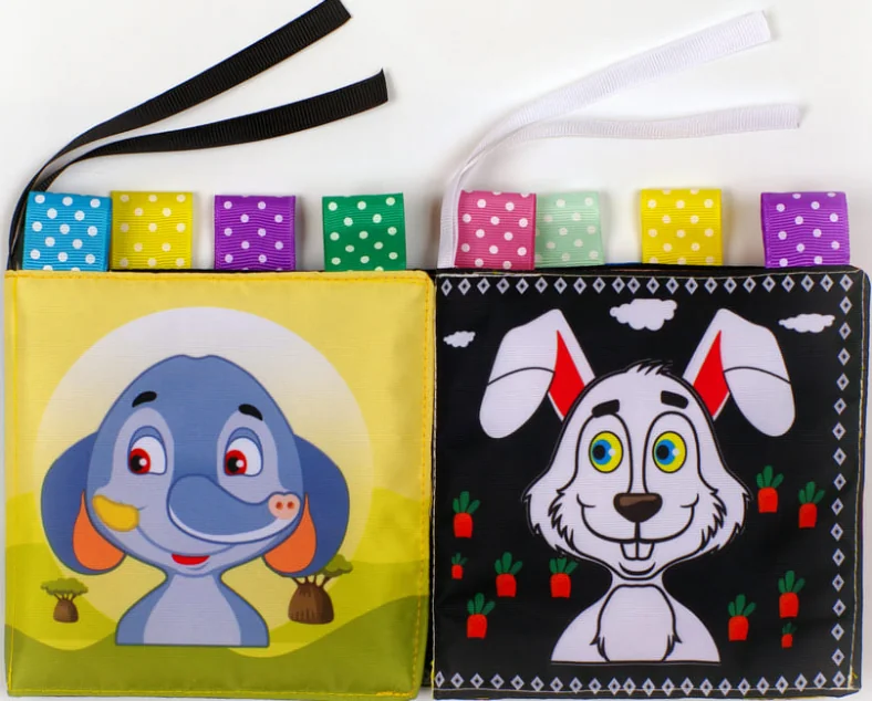 М'яка книжка-бортик «Зайчик Хру»