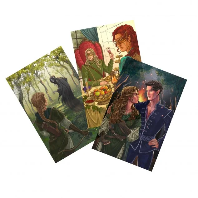 Набір оверлеїв «Двір шипів і троянд»