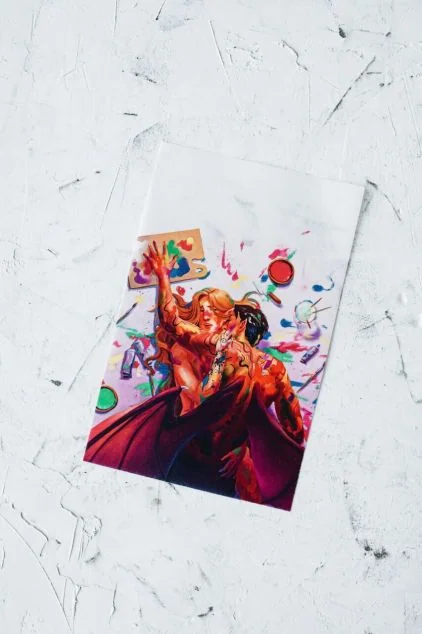 Оверлей «Сцена з фарбами»