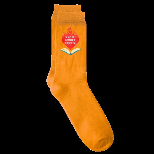 Шкарпетки «In my hot romance book era»