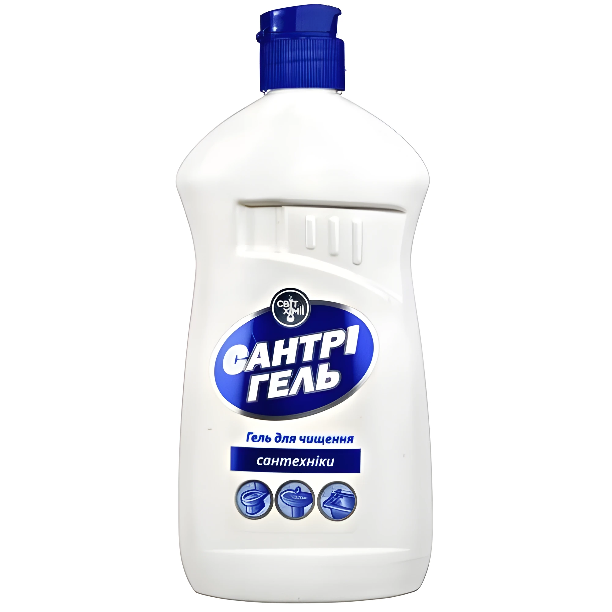 Засіб д/чищення санвузла Сантрі гель 0,5 л.  ПЕТ пляшка
