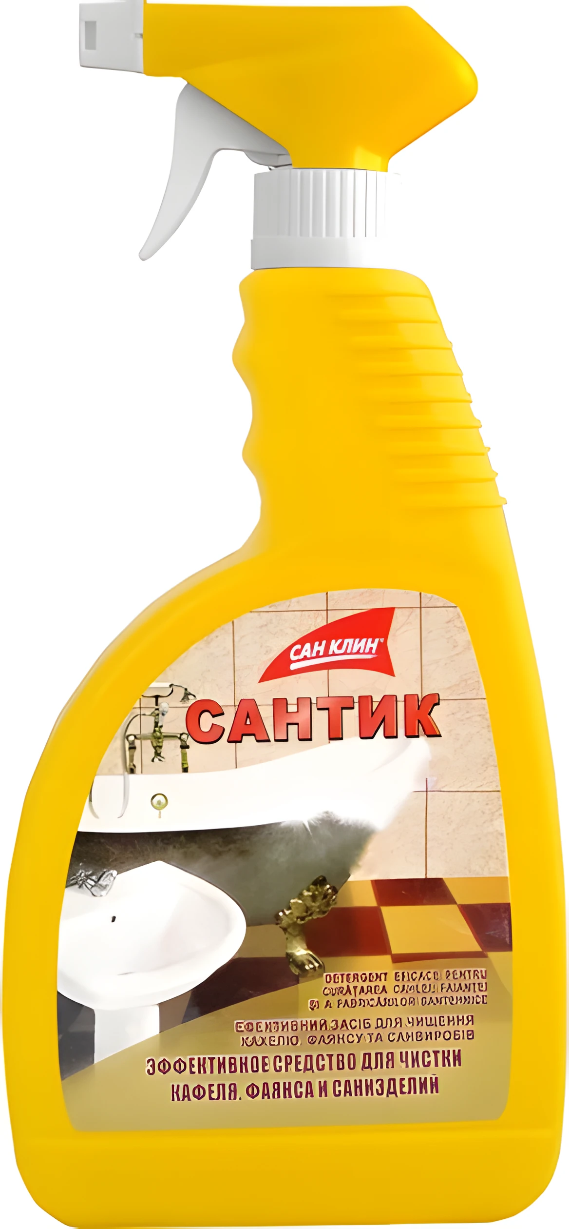 Засіб для чищення Сан Клин Сантик для сантехніки з розпилювачем 750 мл