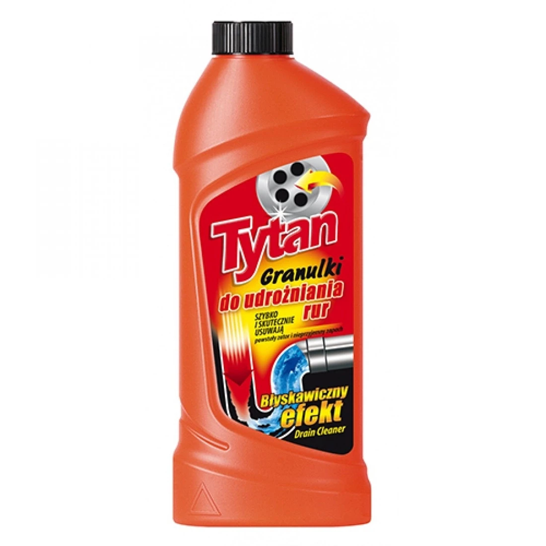 Засіб для чищення труб TYTAN 800г гранули 30740