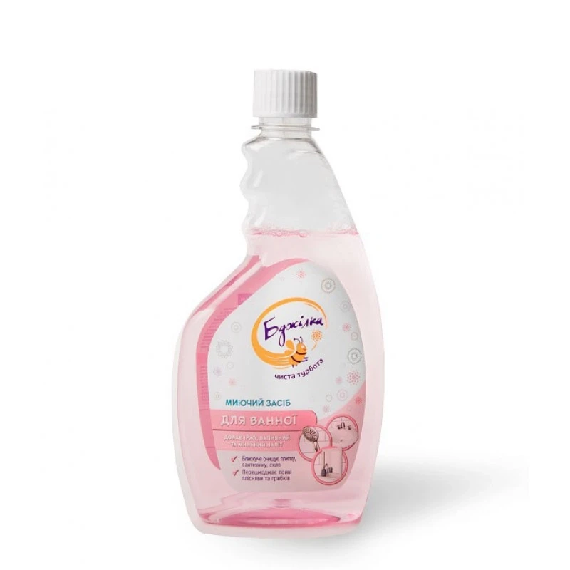 Засіб для миття ванної кімнати ТМ Бджілка запаска 0,5 л