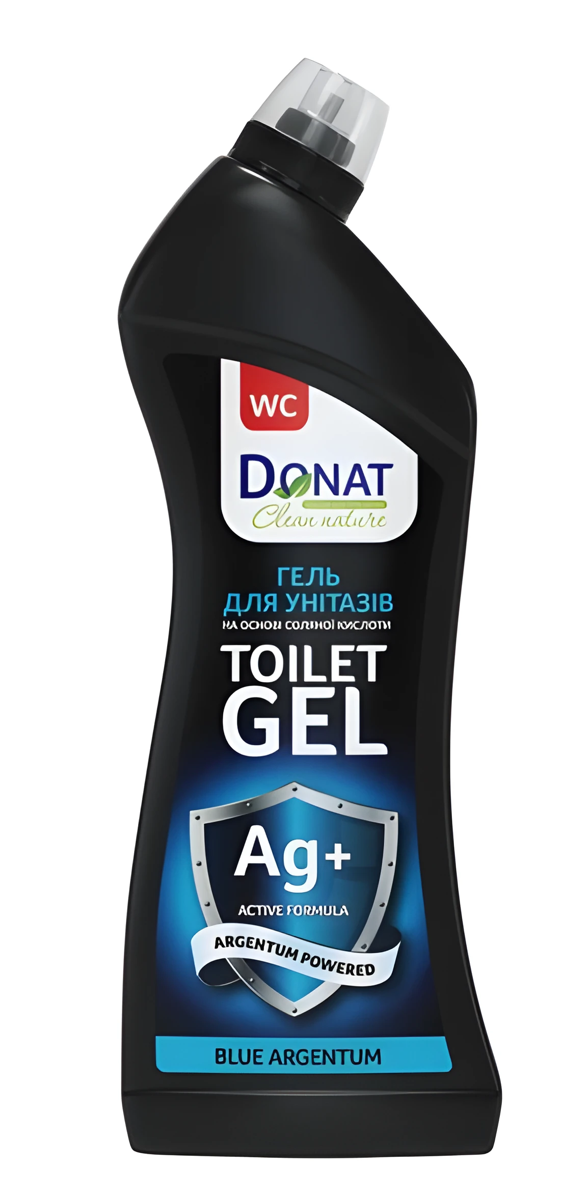 Засіб сантехнічний Гель Сантрі Donat Clean Nature Blue Argentum 750 мл