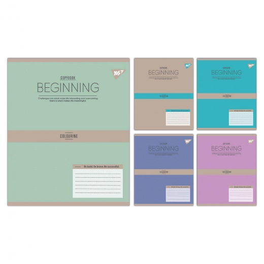 Зошит учнівський 60 аркушів лінія Yes Beginning — фото 2